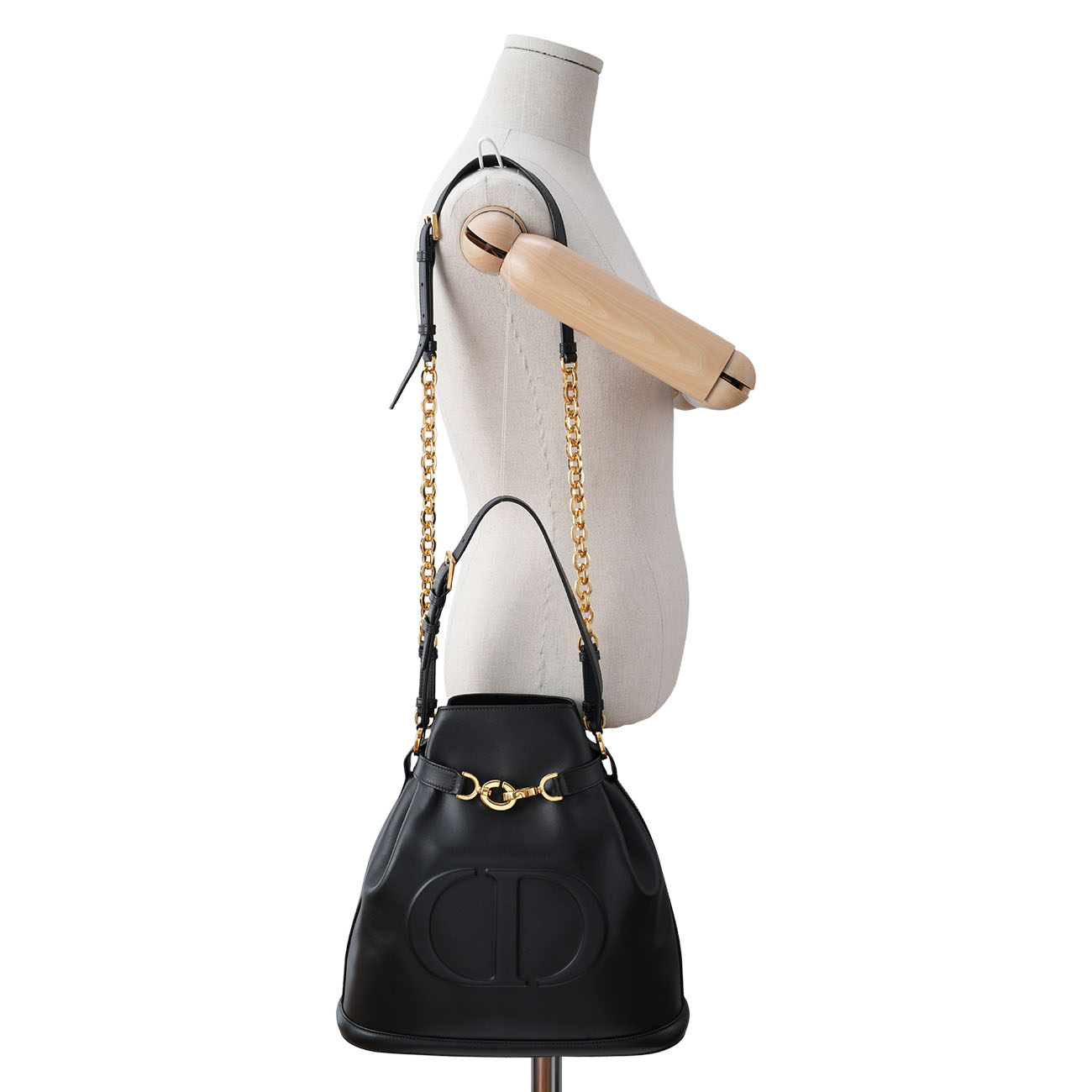 CHRISTIAN DIOR(USED)크리스찬 디올 쎄디올 버킷 숄더겸 토트 백 라지